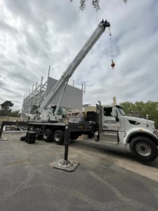 Abilene Christian University Crane Lift - Chiller Projectc