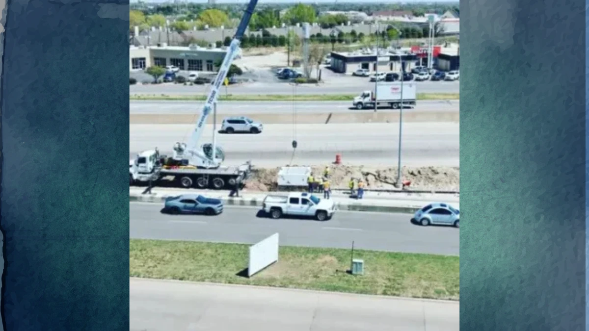 Cement drain lift - Winters Freeway Abilene TX